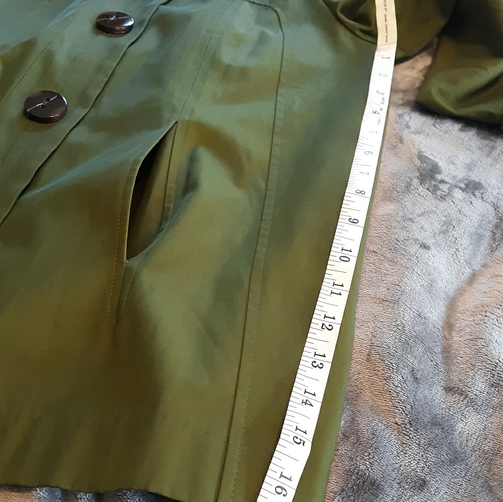 Button-Down Jacket By Gallery,Petite Medium - image 4